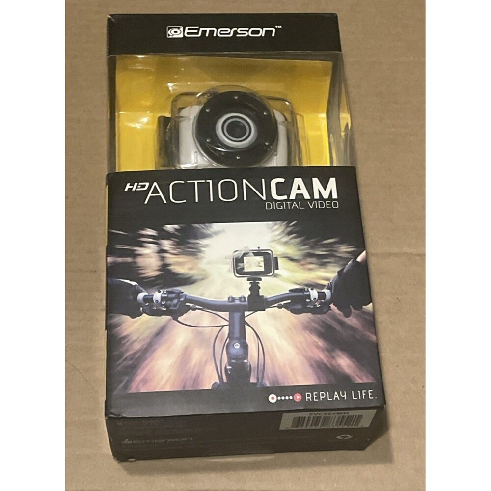 Emerson EVC355WH HD ActionCam   Waterproof Digital Video Camera